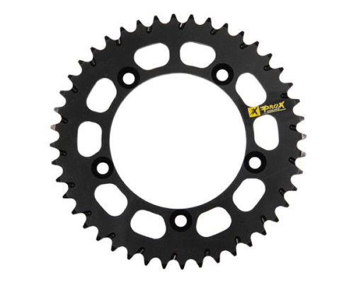 Prox задня зірочка 4552 46 алюмінієва ktm sx 60/65 '97-21, husqvarna tc 65 '17- (455246) (jtr894.465) (ланцюг 420)