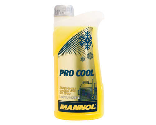 Mannol coolant pro cool 1l motorcycle (-40°c/+135°c) готовий до використання (960)