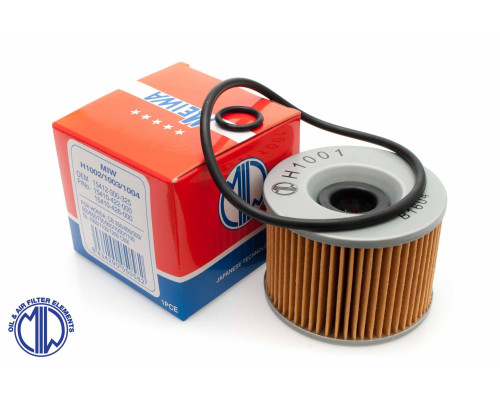 Miw HF401 Фільтр оливи з O-кільцями для HONDA Kawasaki YAMAHA 50 шт