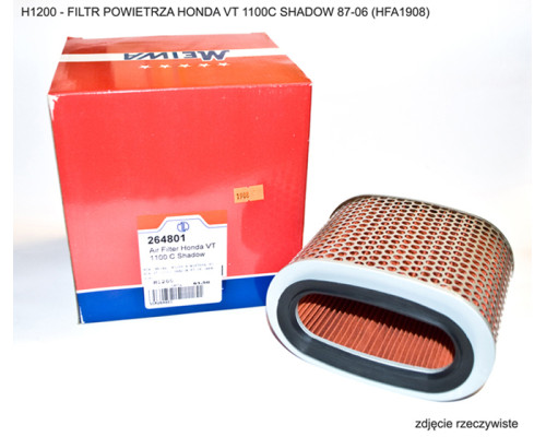 Miw Meiwa Фільтр Повітряний HONDA VT 1100C Shadow 1987-2006 HFA1908