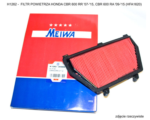 Miw Meiwa фільтр повітряний HONDA CBR 600 RR 2007-2015 CBR 600 RA 2009-2015 HFA1620 10 шт на замовлення