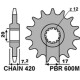 Зірочка передня pbr 600m 14 (jtf1120.14) (ланцюг 420) (600m14jt)