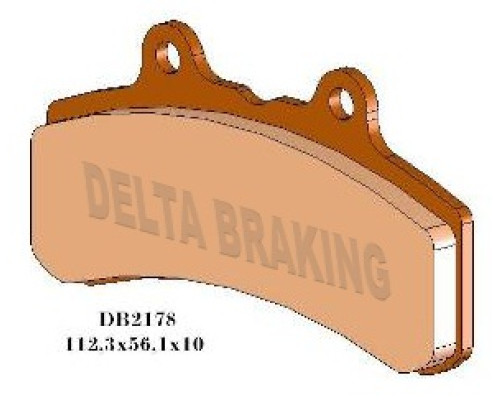 Гальмівні колодки delta braking kh210