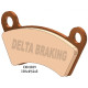 Гальмівні колодки delta braking kh482