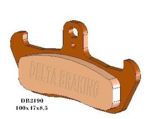Гальмівні колодки delta braking kh134