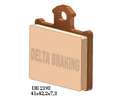 Гальмівні колодки delta braking kh602 ktm sx85`11-18 задні - заміна db2198mx-d та db2198qd-d