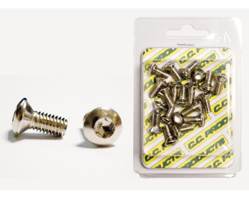 CC ГАЛЬМІВНИЙ ДИСК ГВИНТИ КОНІЧНІ M6/13MM (20ШТ.) TORX T-30; 10,9HRC (1083-10) (ВИРОБИ CC)