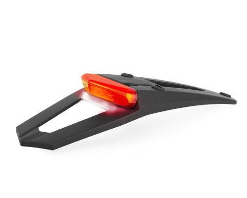 Кріплення номерного знака polisport з лампою rsp led 3.0 (червоний) чорний