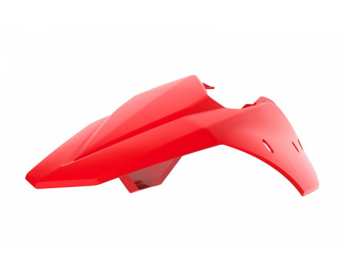 Заднє крило polisport з боковинами beta rr250/300 2т 350/400/450 4т '13-'17 червоне