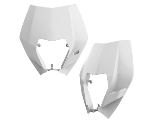 Кришка передньої лампи polisport ktm exc / exc-f / xc-w / xcf-w `08-13 колір білий (oem стиль)