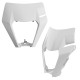 Кришка передньої лампи polisport ktm exc / exc-f / xc-w / xcf-w `17-19 колір білий (oem стиль)