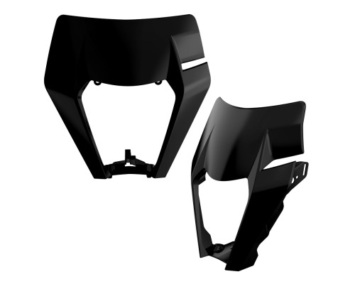 Кришка передньої лампи polisport ktm exc/exc-f/xc-w/xcf-w `17-19 чорна (oem стиль)