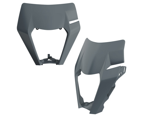 Кришка передньої лампи polisport ktm exc / exc-f / xc-w / xcf-w `17-19 колір nardo grey nardo grey (oem pattern)