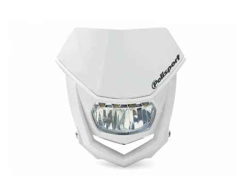 Polisport передня лампа модель halo led (led лампа - 12v dc) колір білий