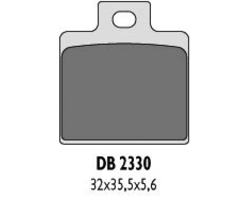 Гальмівні колодки delta braking kh282