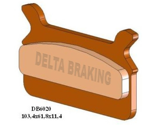 Гальмувальні колодки delta braking polaris 120/500/600/700/800