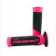 Манжети progrip pg732 дорожні (22+25мм, довжина 125мм), колір фуксія flow/чорний (двокомпонентні) (732-297) (pg732/12) (pg732/12)