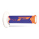 Progrip pg788 позашляхові рукоятки (22+25мм, довжина 115мм) fluoресцентний помаранчевий/синій/білий (трикомпонентні) (788-284)