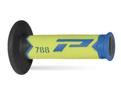 Кайданки progrip pg788 позашляхові (22+25мм, довжина 115мм) світло-блакитні/жовті/чорні (трикомпонентні) (788-279) (788-279)