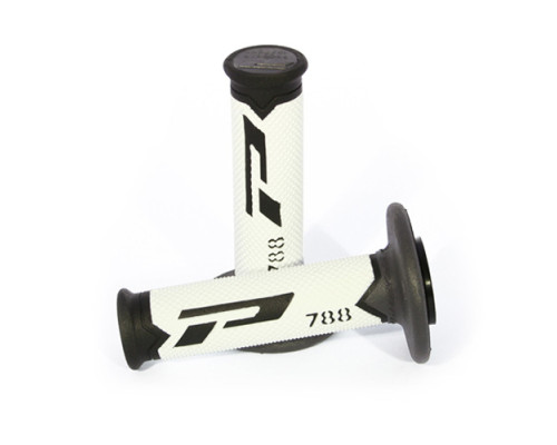 Progrip pg788 позашляхові рукоятки (22+25мм, довжина 115мм) колір чорний/білий/титан (трикомпонентні) (pg788/19) (788-219)