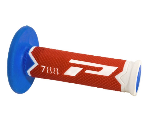 Кайданки progrip pg788 позашляхові (22+25мм, довжина 115мм) білі/червоні/блакитні (трикомпонентні) (788-256) (pg788/24) (pg788/24)