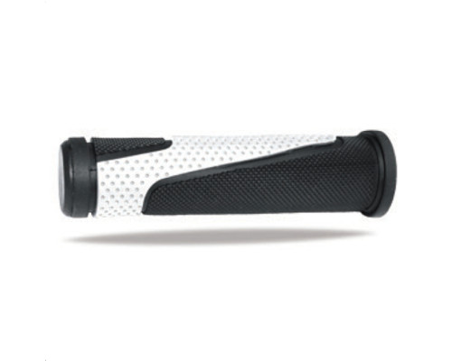 Progrip manoeuvres pg807 atv/jet ski/mtb (22+22мм, довжина 125мм) колір чорний білий (двокомпонентний) (807-126) (807-126)