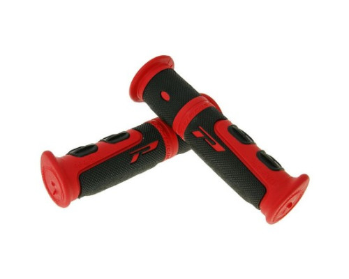 Ручка progrip pg964 atv/jet ski/mtb (22+22мм, довжина 120мм) колір червоний/чорний (964-149) (pg964/3) (pg964/3)