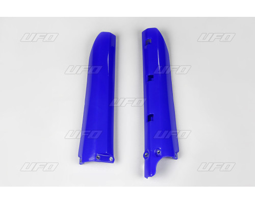 Чохли на амортизатори передні телескопічні UFO YAMAHA yz 85 '02-'18, колір білий синій