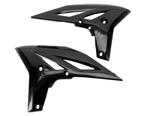 Ковпачки радіатора UFO YAMAHA yzf 250 '10-'12 колір чорний -