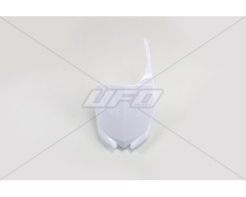 UFO стартовий номер YAMAHA yz 125/250 '15-'18, yzf 250 '10-'18,yzf 450 '10-'17, білий, білий