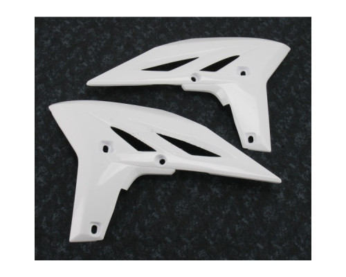 Ковпачки радіатора UFO YAMAHA yzf 250 '11-'13, wrf 450 '12-'15 колір білий