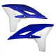 Ковпачки радіатора UFO YAMAHA yzf 250 '11-'13, wrf 450 '12-'15 колір oem (білий/синій)
