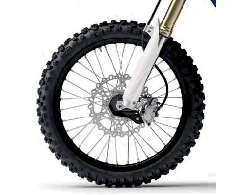 Кришка переднього нижнього амортизатора polisport promotion (з монтажним комплектом) kawasaki kxf 250/450 '13-20' колір чорний