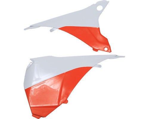 Polisport кришка фільтра повітря KTM 125/500 EXC/EXCF 14-16 білий/помаранчевий