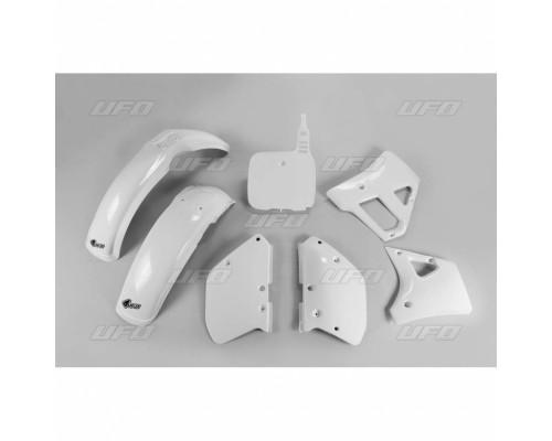 Пластиковий комплект UFO YAMAHA yz 125 '89-'90, yz 250 '89, колір oem (білий) (ya298e999) (ya298e999)