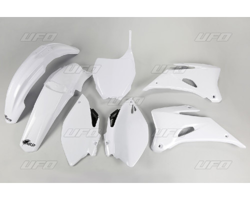 Пластиковий комплект UFO YAMAHA yzf 250 '06-'09, yzf 450 '06-'09 колір білий (ya305e046)