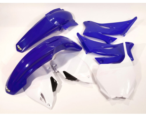 Набір пластикових обвісів YAMAHA yzf 250 '06-'09, yzf 450 '06-'09 колір oem (білий/синій) (ya305e999) (ya305e999)