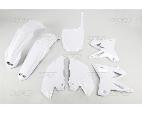 Набір пластиковий UFO YAMAHA yz 125 / 250 '02-'14 рестайлінг колір білий (ya312e046) (ya312e046)