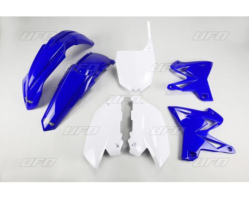 Набір пластикових обвісів YAMAHA yz 125 / 250 '02-'14 рестайлінг колір oem (синій/білий) (ya312e999) (ya312e999)