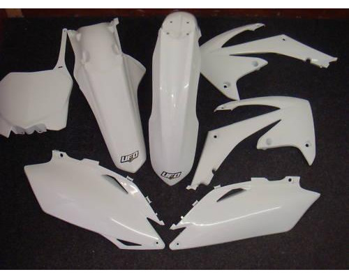 Набір пластиковий UFO YAMAHA yzf 250 '11-'13 колір білий (ya316e046) (ya316e046)