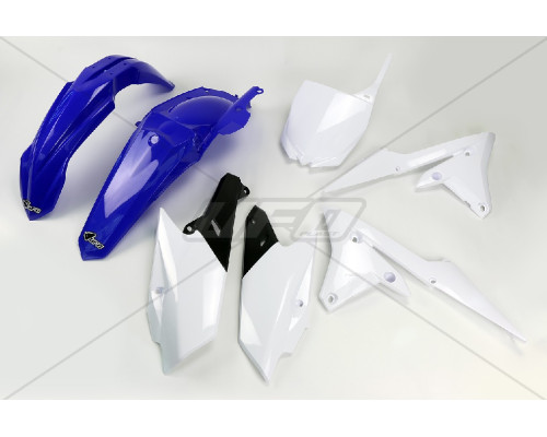 Набір пластикових обвісів YAMAHA yzf 250 '14-'18, yzf 450 '14-'17 колір oem (синій/білий) (ya318e999) (ya318e999)