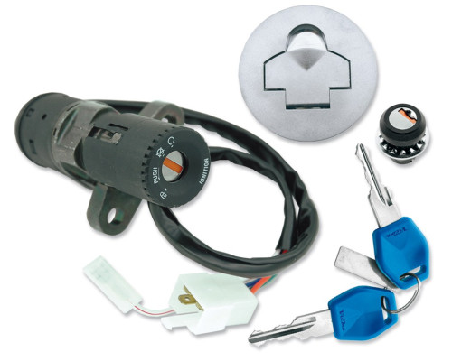 TECNIUM (VICMA) ЗАМОК ЗАПАЛЮВАННЯ + КОМПЛЕКТ ЗАМОК + КРИШКА БАКА APRILIA RS 50 99-05 (8359)