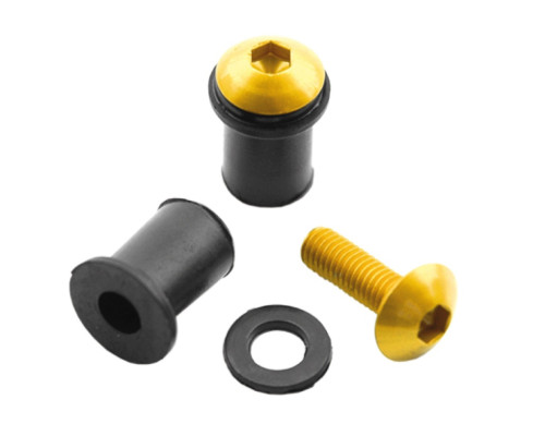 V parts (vicma) обтічник (і лобове скло) болт і комплект гуми m5x16 червоний (907rj)