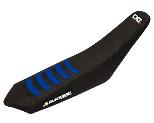 Чохол на сидіння blackbird / чохол на сидіння sherco se/sef '17-'23 (se/sfe all models '17-'23) подвійна ручка 3 кольори чорний/синій
