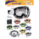 Progrip PG3201 МотоОкуляри Антицарапка Анти-UV Срібний