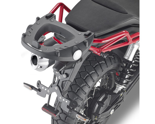 Kappa Moto Guzzi V85 TT 2019 Стійка для центрального кофра Без плити Чорний