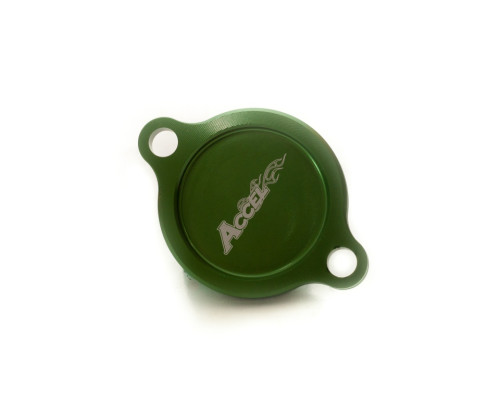 Accel кришка фільтра оливи Kawasaki KXF 250 2005-2020 зелена