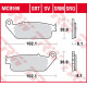 Тормозні колодки trw lucas zf kh196 sinter honda cbr 250r '88-'94/'11-'14, cb 600 hornet '98-'15, cbf 600 '04-'10, vtx 1300 '03-'08, gl 1500 f6c '97-'03, kawasaki kle 650 versys ''15-, z 750 '07-