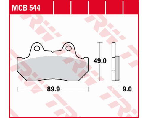 Trw lucas zf гальмівні колодки kh069 kh069/2/3 organic honda cbx 125f '84-'88, cn 250 helix '86-'99, nsr 250/400r '85-'86, cb 450 '83-'86, vf 500 '84-'87, cx 650 '83, gl 650 goldwing '83-'85, cbx 1000 &#
