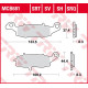 Тормозні колодки trw lucas zf kh231 sinter street kawasaki zr-7 '99-'04, vn 800 drifter '99-'03, vn 1500 drifter/classic '99-'04, suzuki gsf 600/650 bandit '00-'06, dl 650 v-strom '04-, sv 650 '03-, gsr 750 '11-